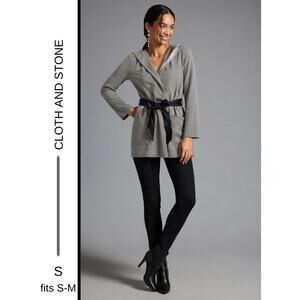 MSRP $198✨ Hem & Thread Hooded Sweater Jacket – Size S (fits S-M) | Cozy Layer ✨